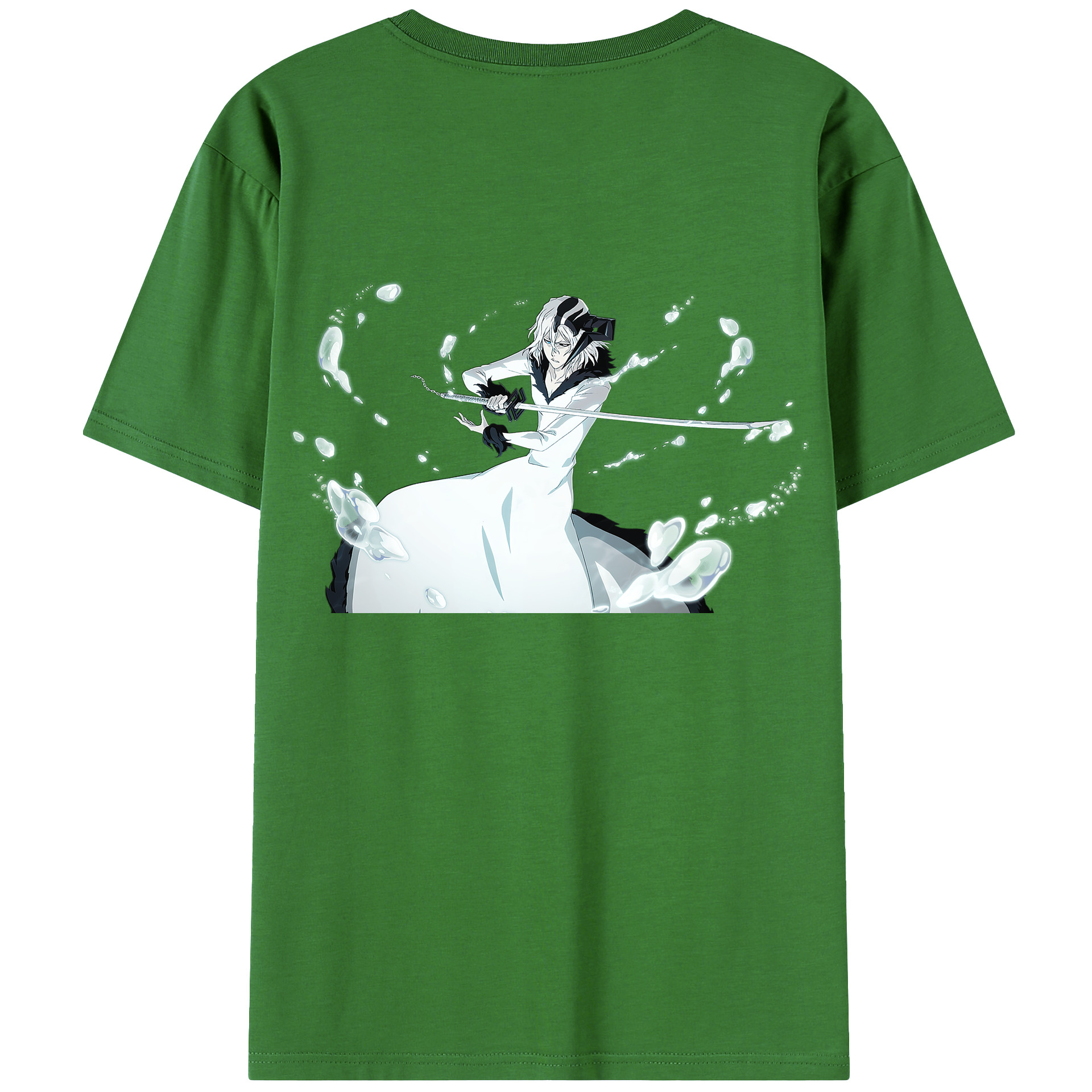 （画像用） ブリーチ 黒崎一護（くろさき いちご）BLEACH Kurosaki Ichigo レディース半袖Tシャツ(バックプリント)